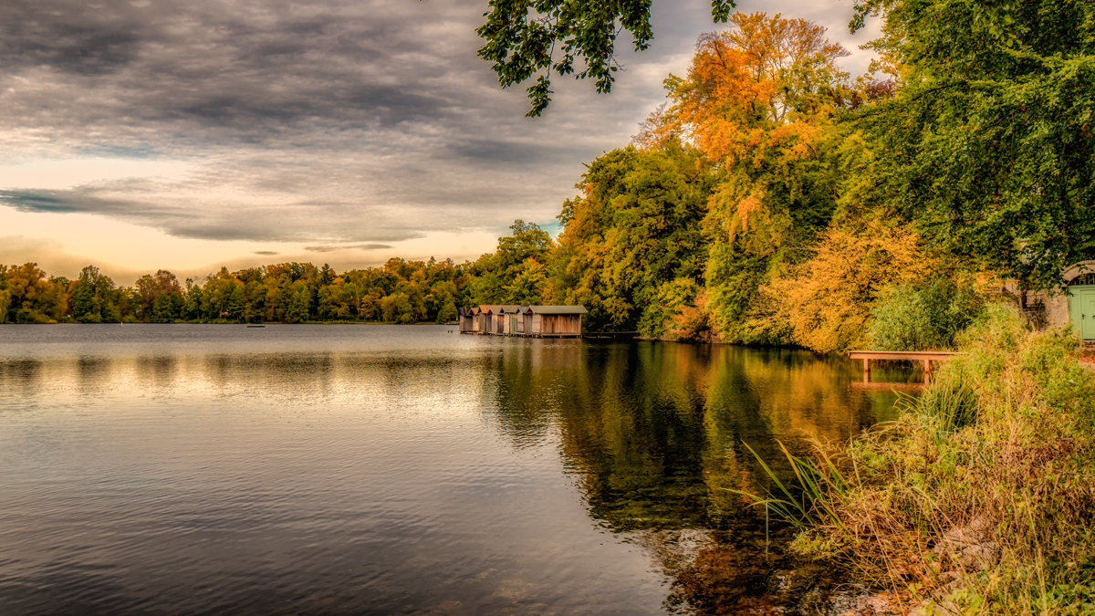 Herbst am Weßlinger See