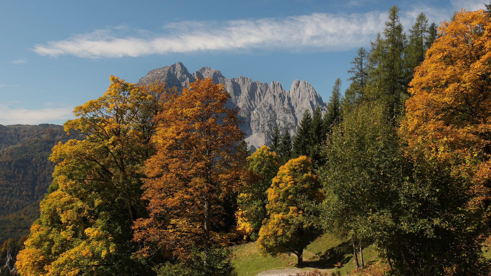 Herbst am Wilden Kaiser