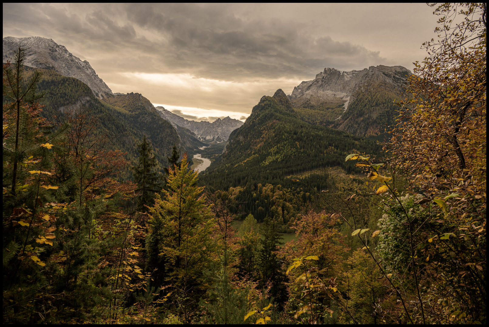 Herbst am Wimbachgries