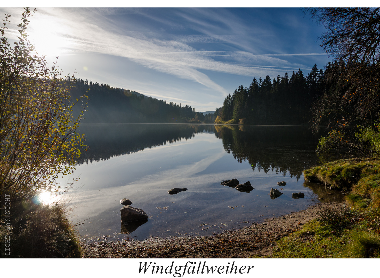 Herbst am Windgfällweiher