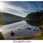 Herbst am Windgfällweiher