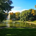 Herbst am Zwingerteich in Dresden