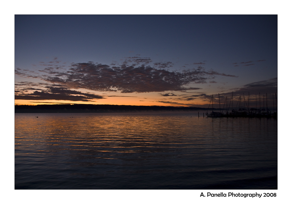 Herbst-AMMERSEE VOR DEM ERWACHEN