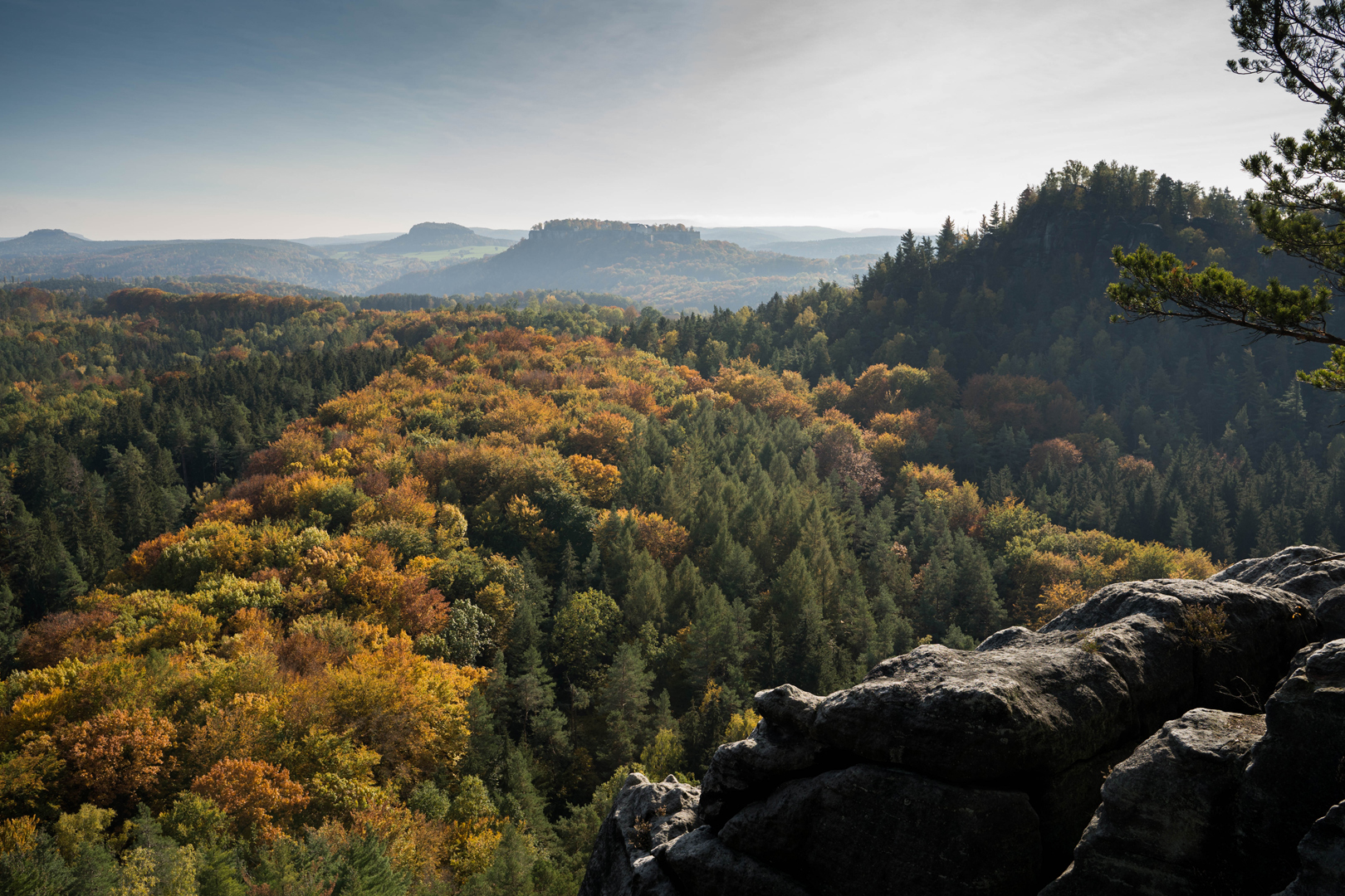 Herbst an den Bärensteinen