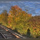 Herbst an den Bahngleisen 2