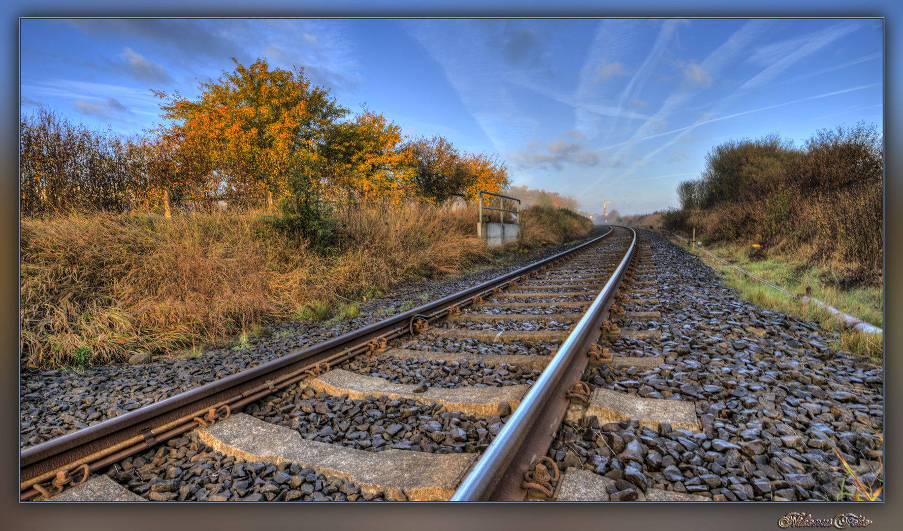 herbst an den Bahngleisen 3