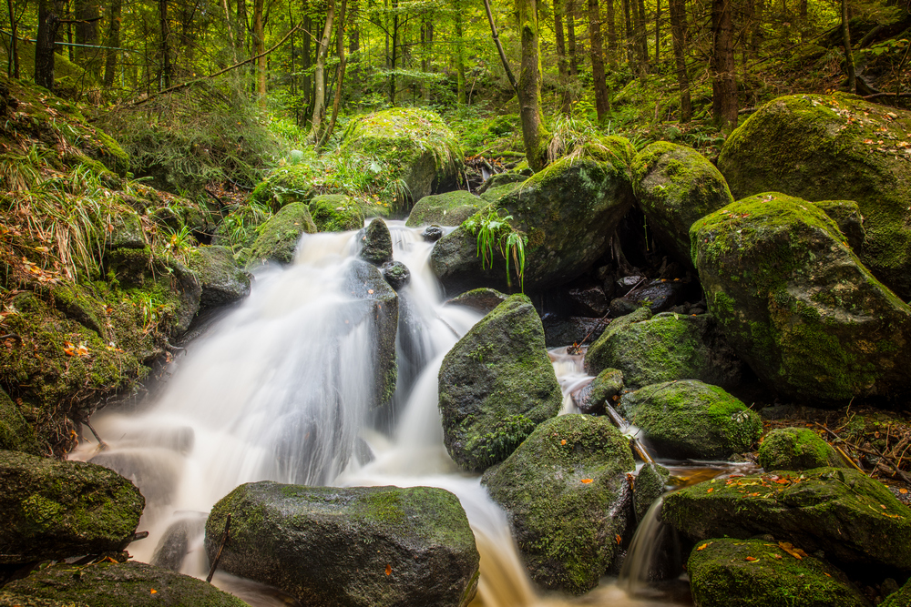 Herbst an den Gertelbach-Wasserfällen