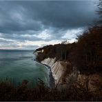 Herbst an den Kreidefelsen