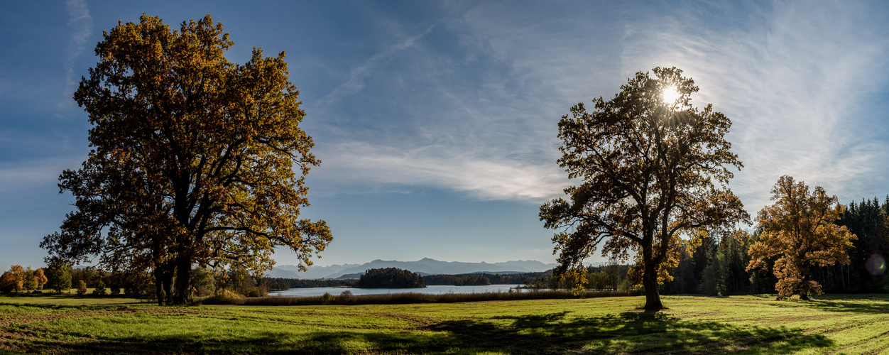 Herbst an den Osterseen