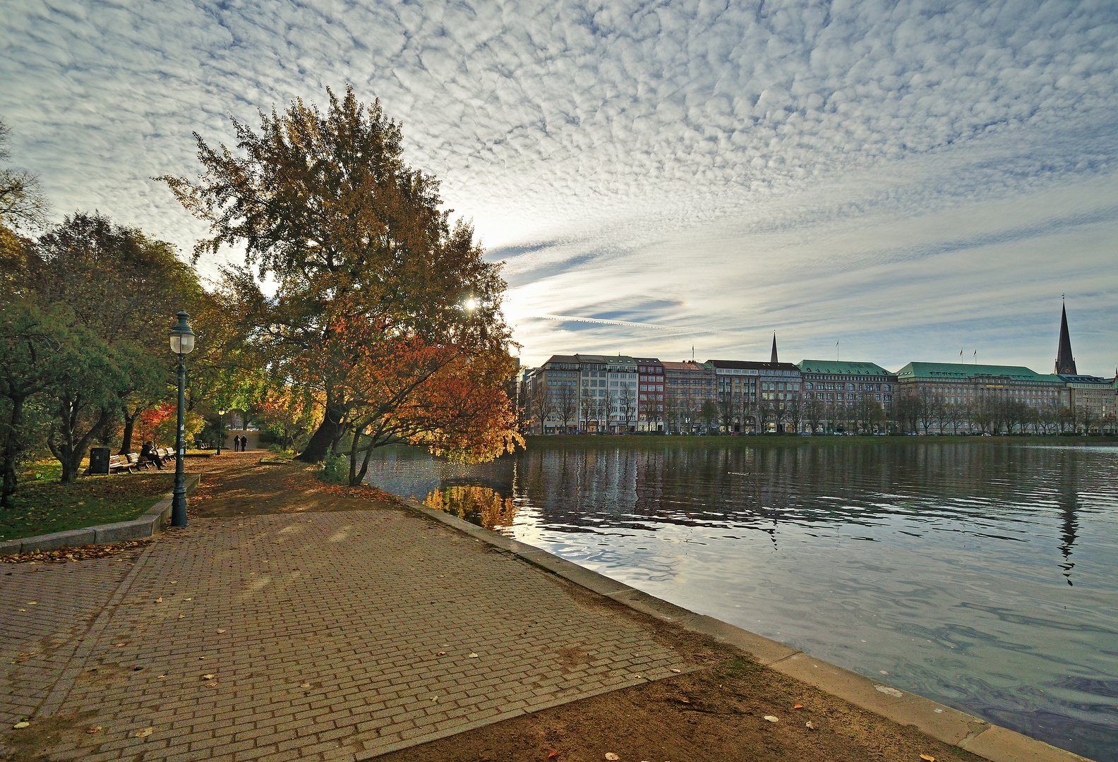 Herbst an der Alster