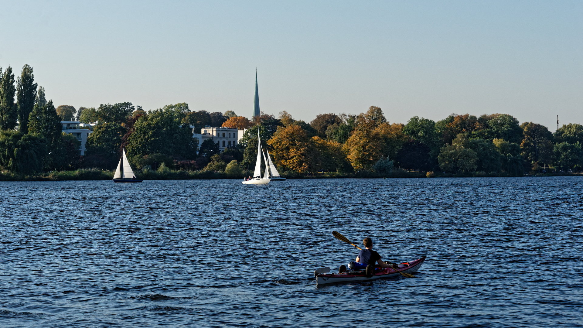 Herbst an der Alster