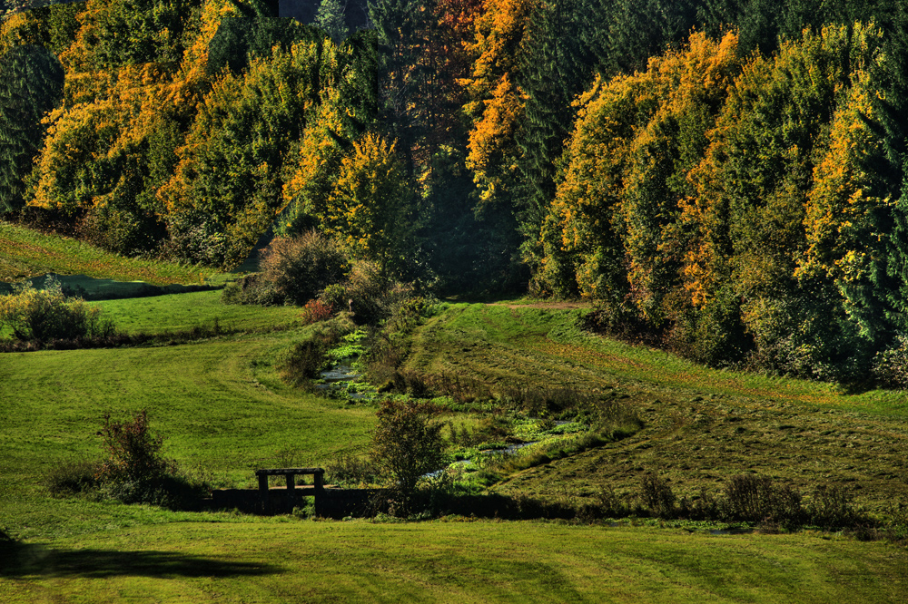 Herbst an der Altmühl