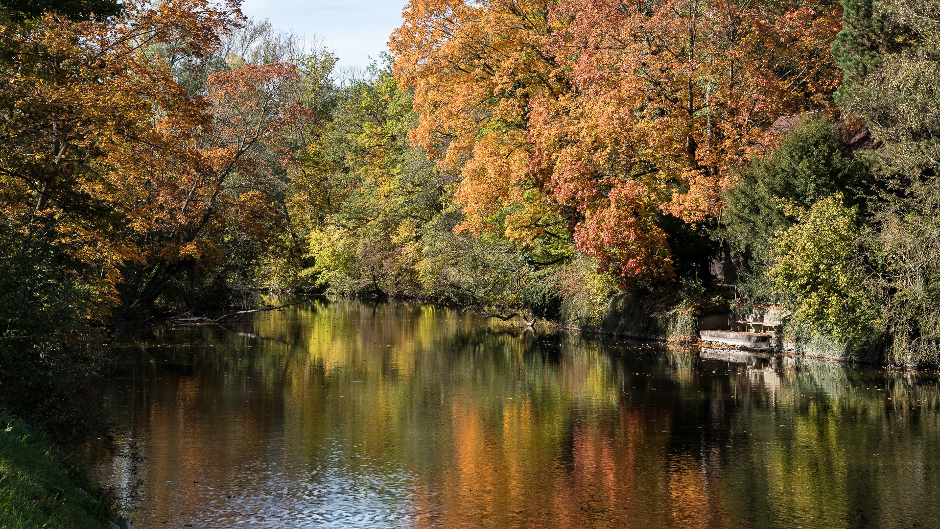 Herbst an der Amper