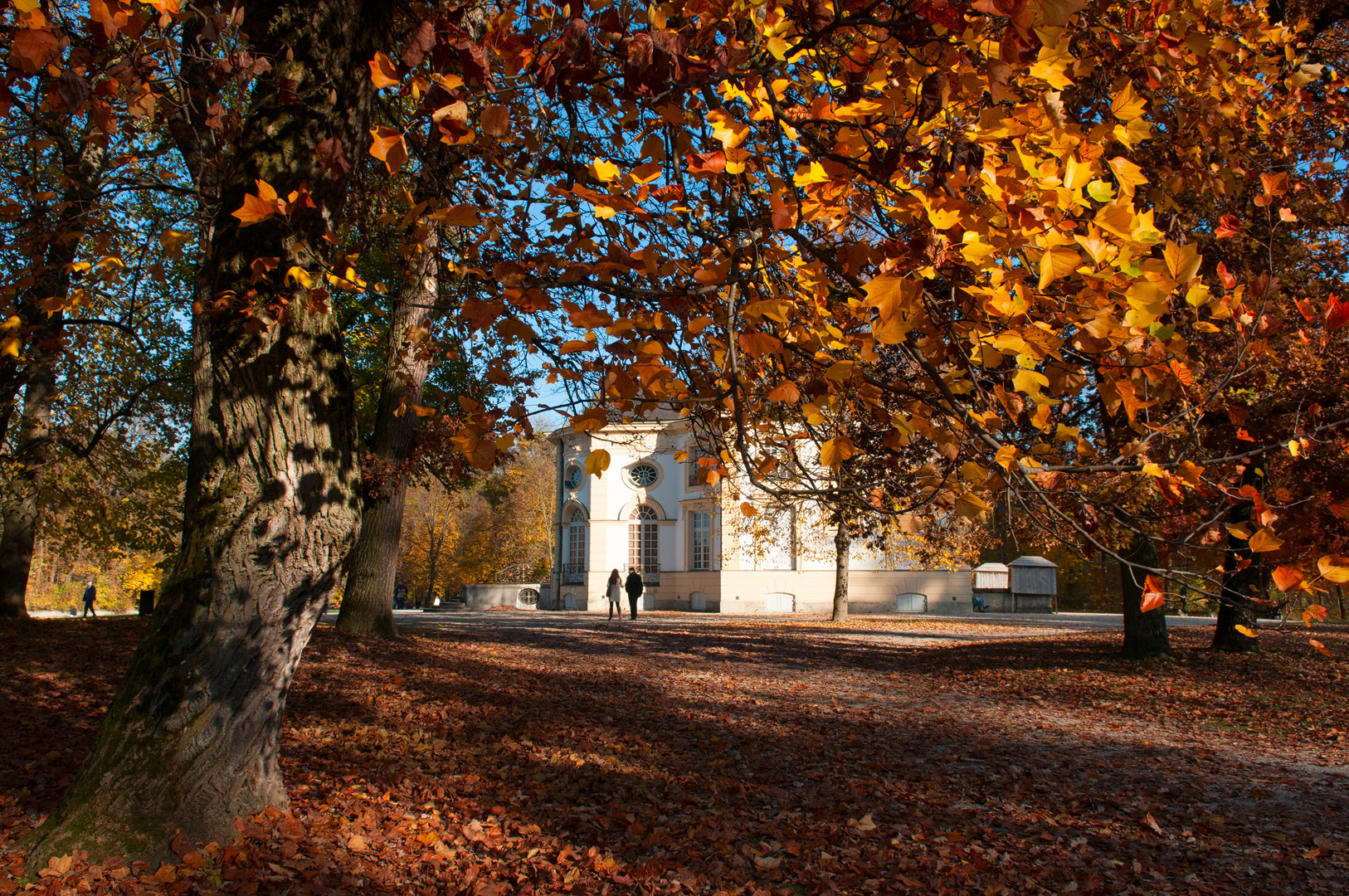 Herbst an der Badenburg