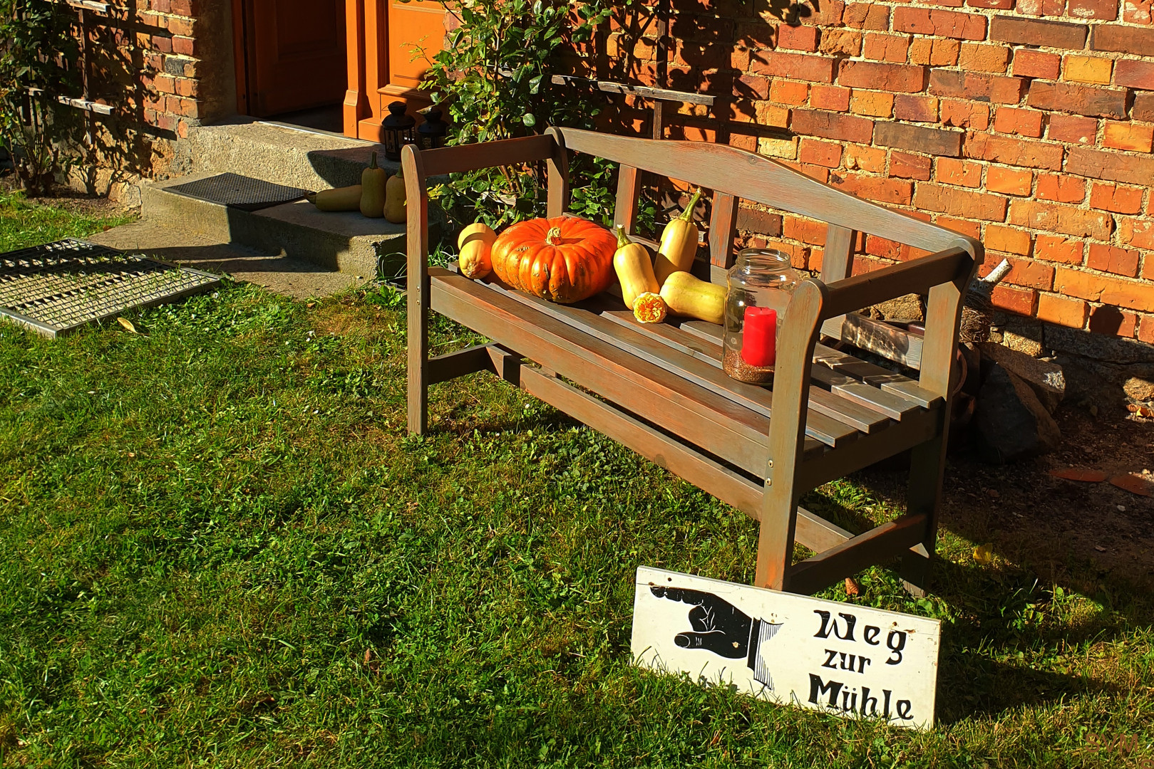 Herbst an der Baruther Mühle