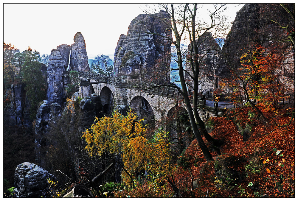 Herbst an der Bastei