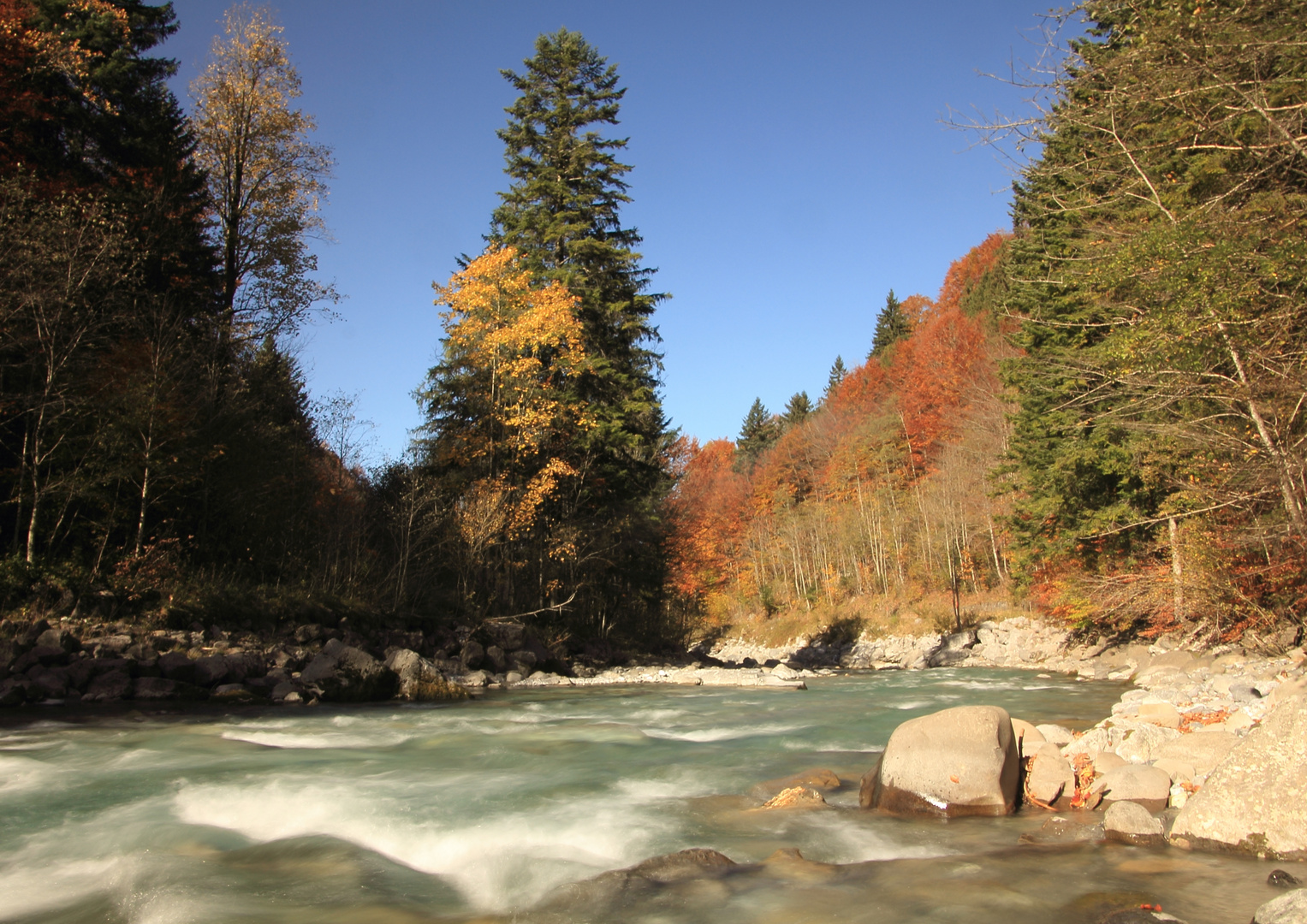 Herbst an der Bregenzer Ach