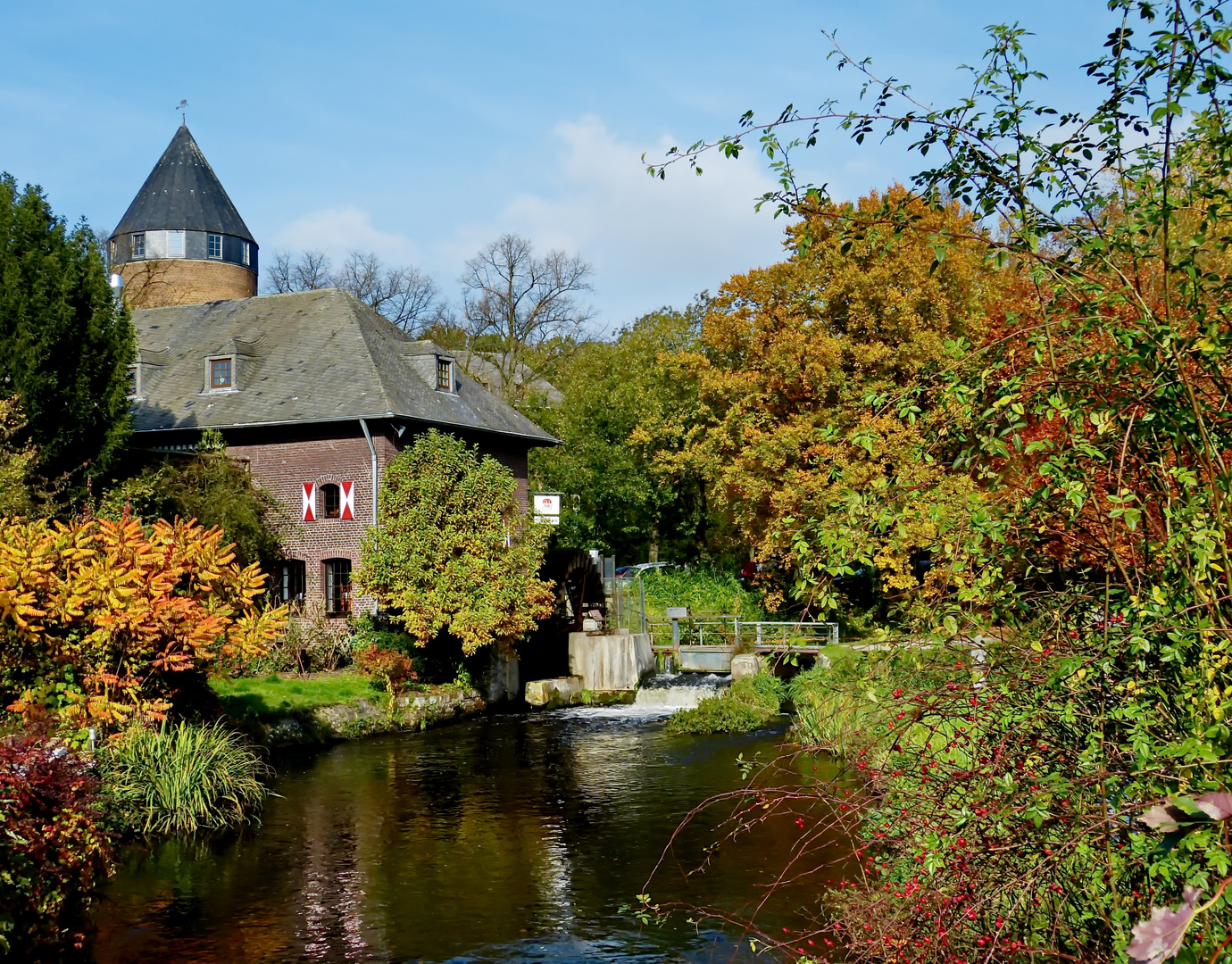 Herbst an der Brüggener Mühle