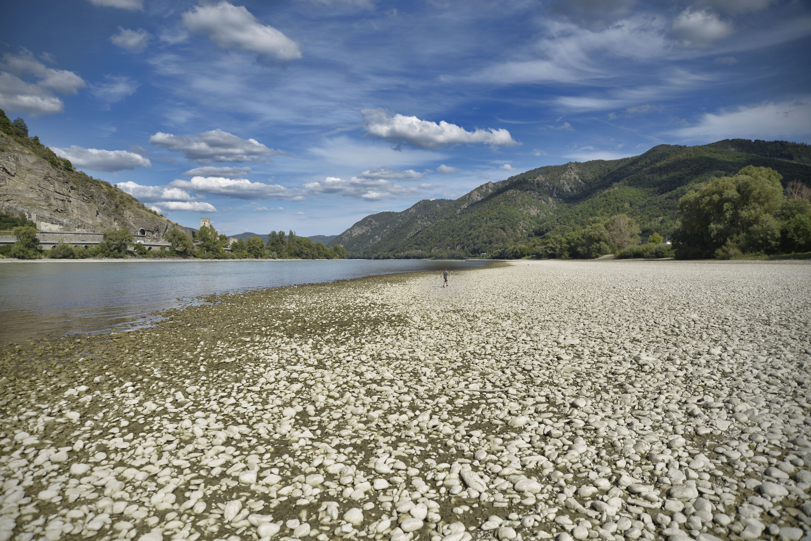 Herbst an der Donau