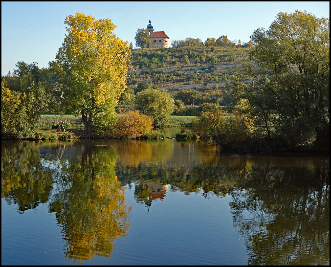 Herbst an der Elbe