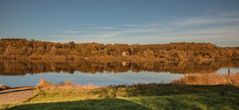 Herbst an der Elbe