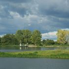 Herbst an der Elbe bei Schnackenburg