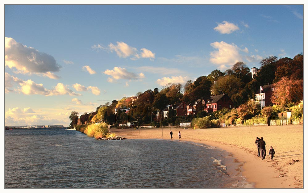 Herbst an der Elbe