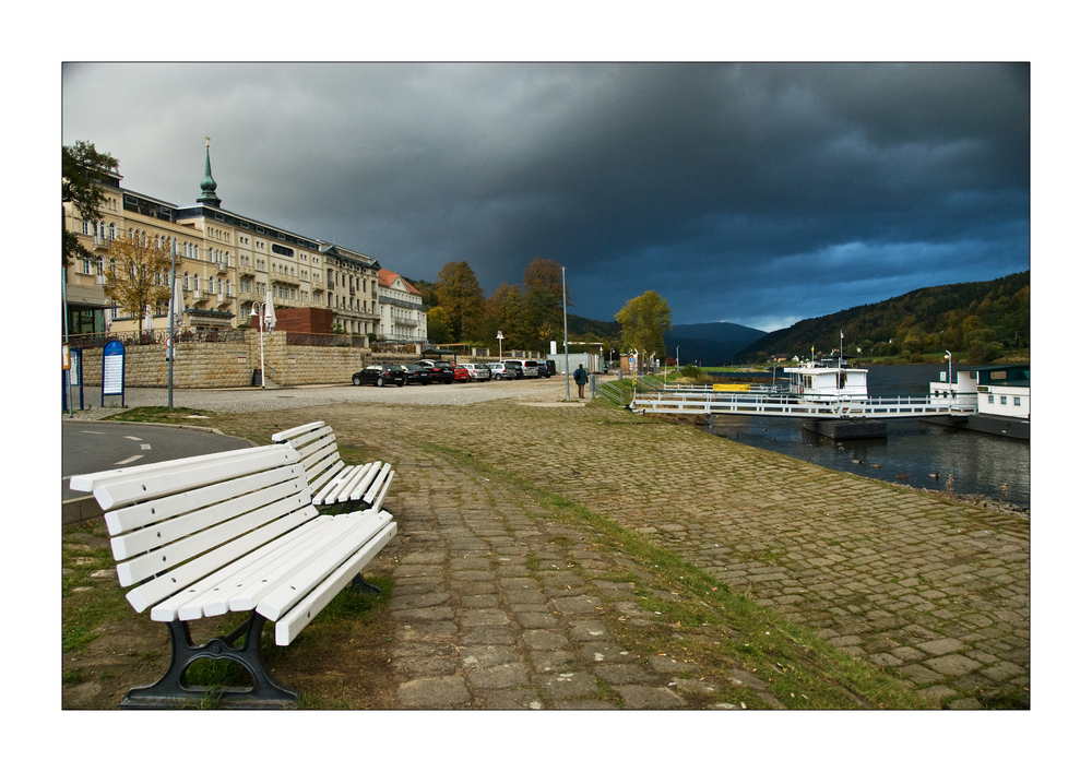 Herbst an der Elbe