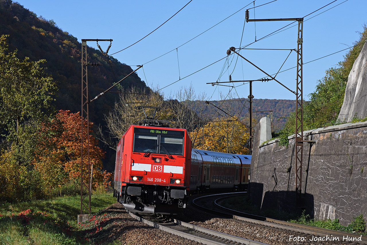 Herbst an der Geislinger Steige