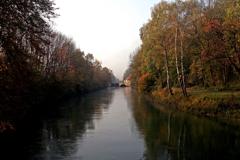 Herbst an der Isar