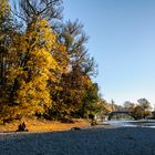 Herbst an der Isar