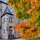 Herbst an der Kirche