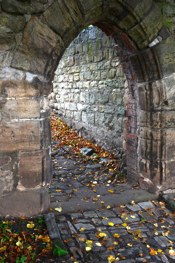 Herbst an der Klosterpforte