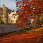 Herbst an der Königliche Villa in Regensburg