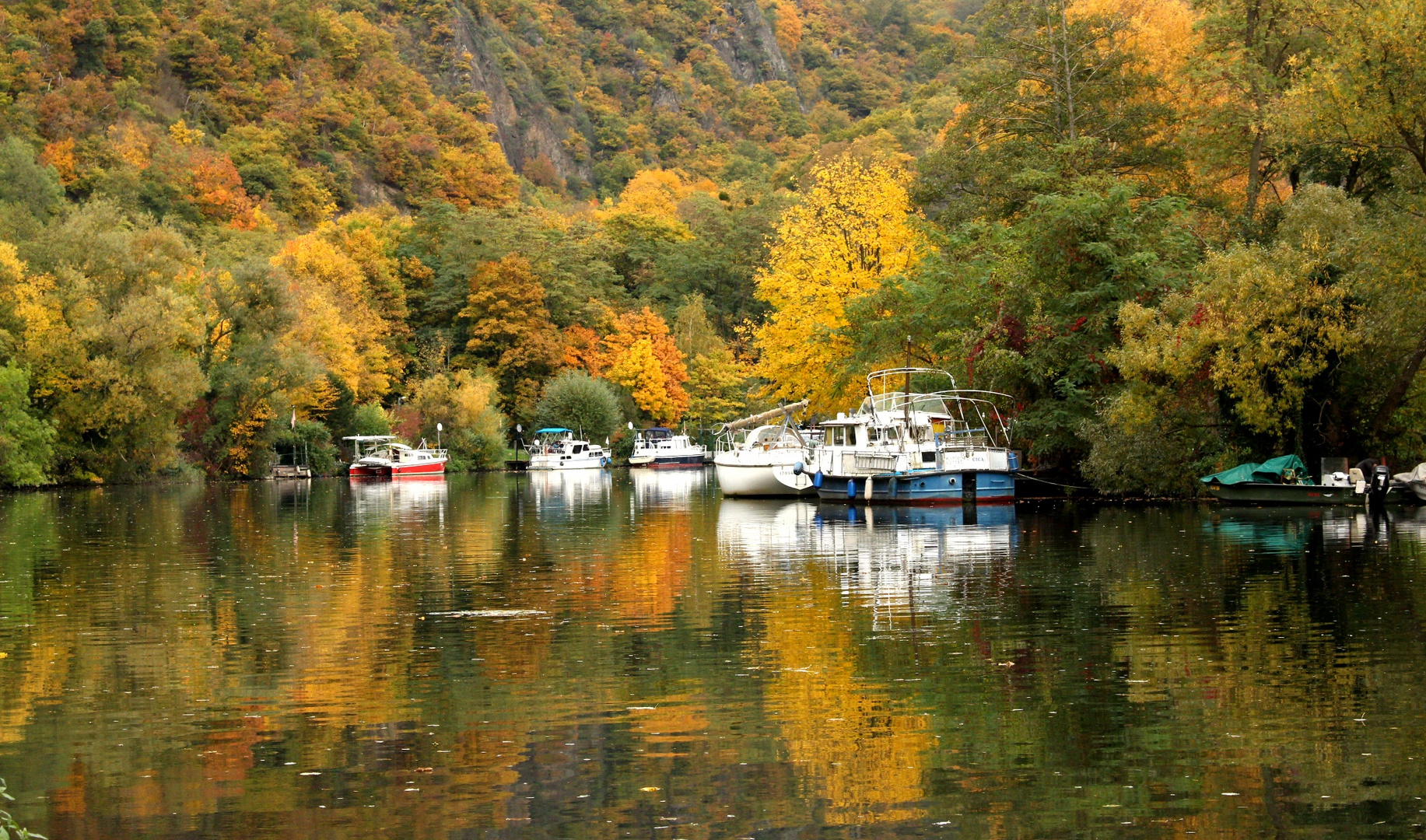 Herbst an der Lahn