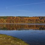 Herbst an der Lingese Talsperre