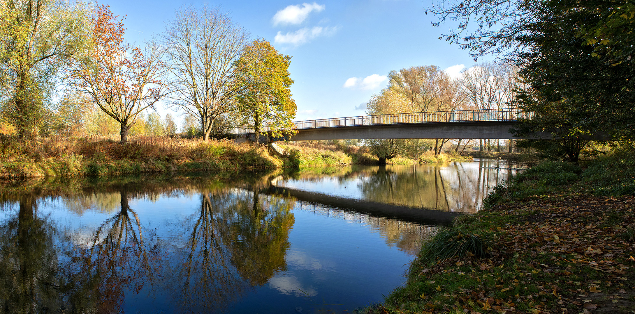 Herbst an der Lippe