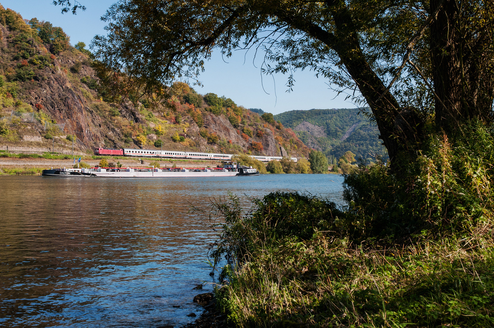 Herbst an der Mosel - II -