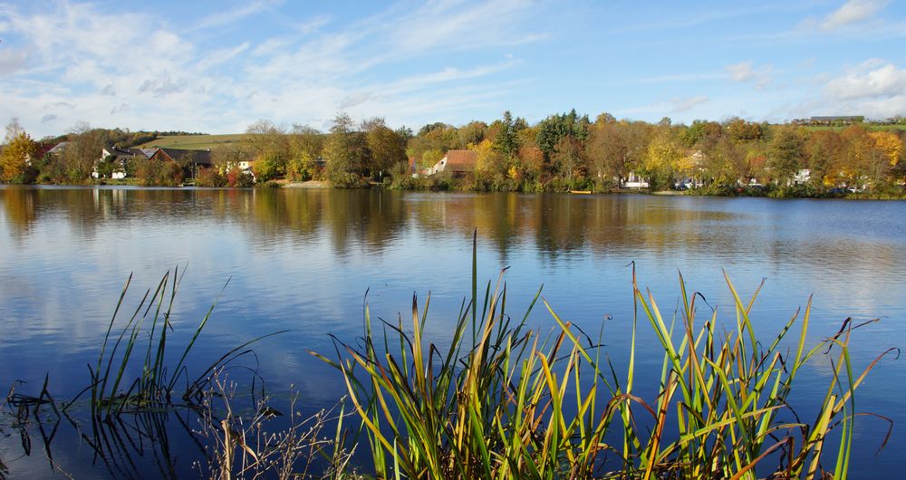 Herbst an der Naab bei Regensburg