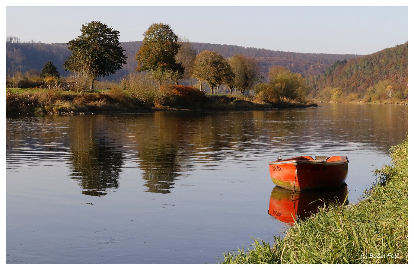 Herbst an der Oberweser