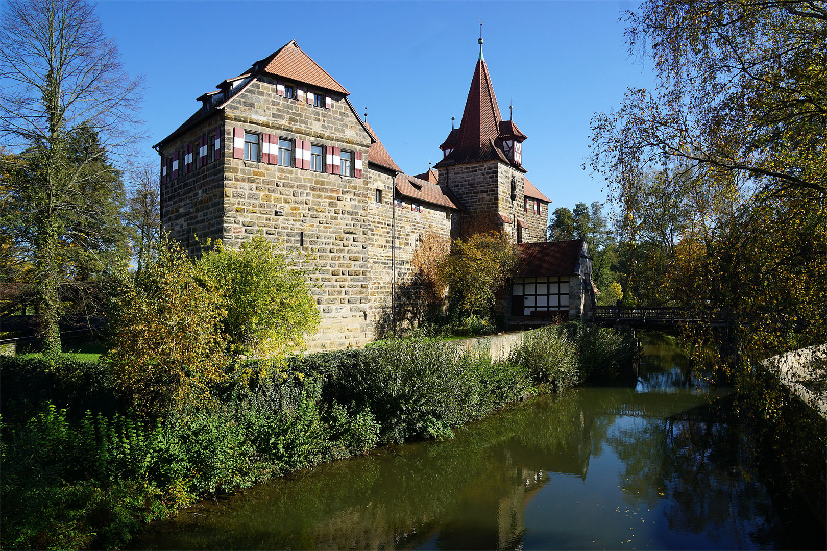 Herbst an der Pegnitz