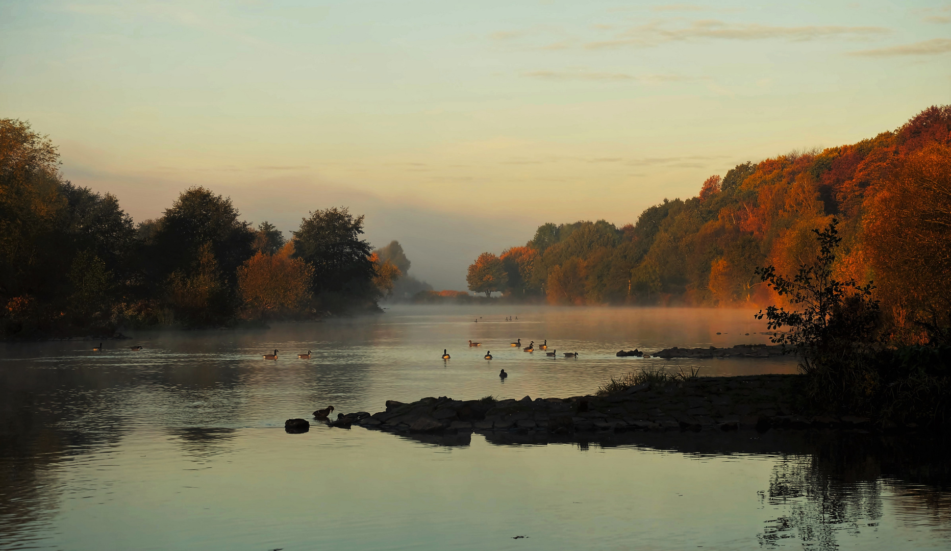 Herbst an der Ruhr