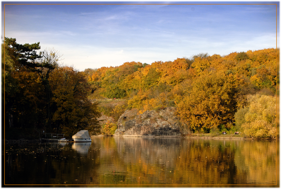 Herbst an der Saale