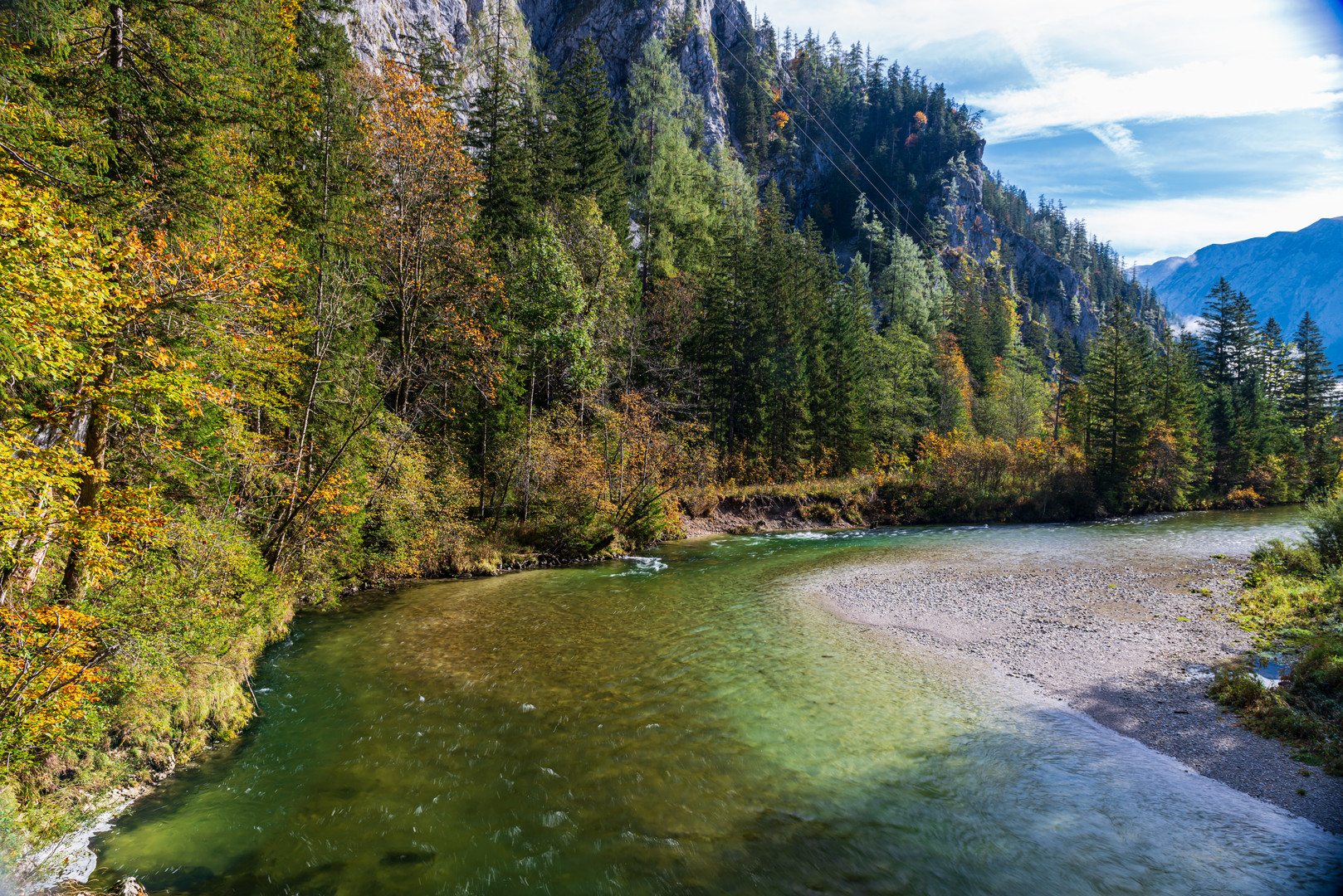 Herbst an der Salza