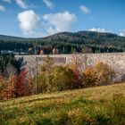 Herbst an der Schwarzenbach Talsperre