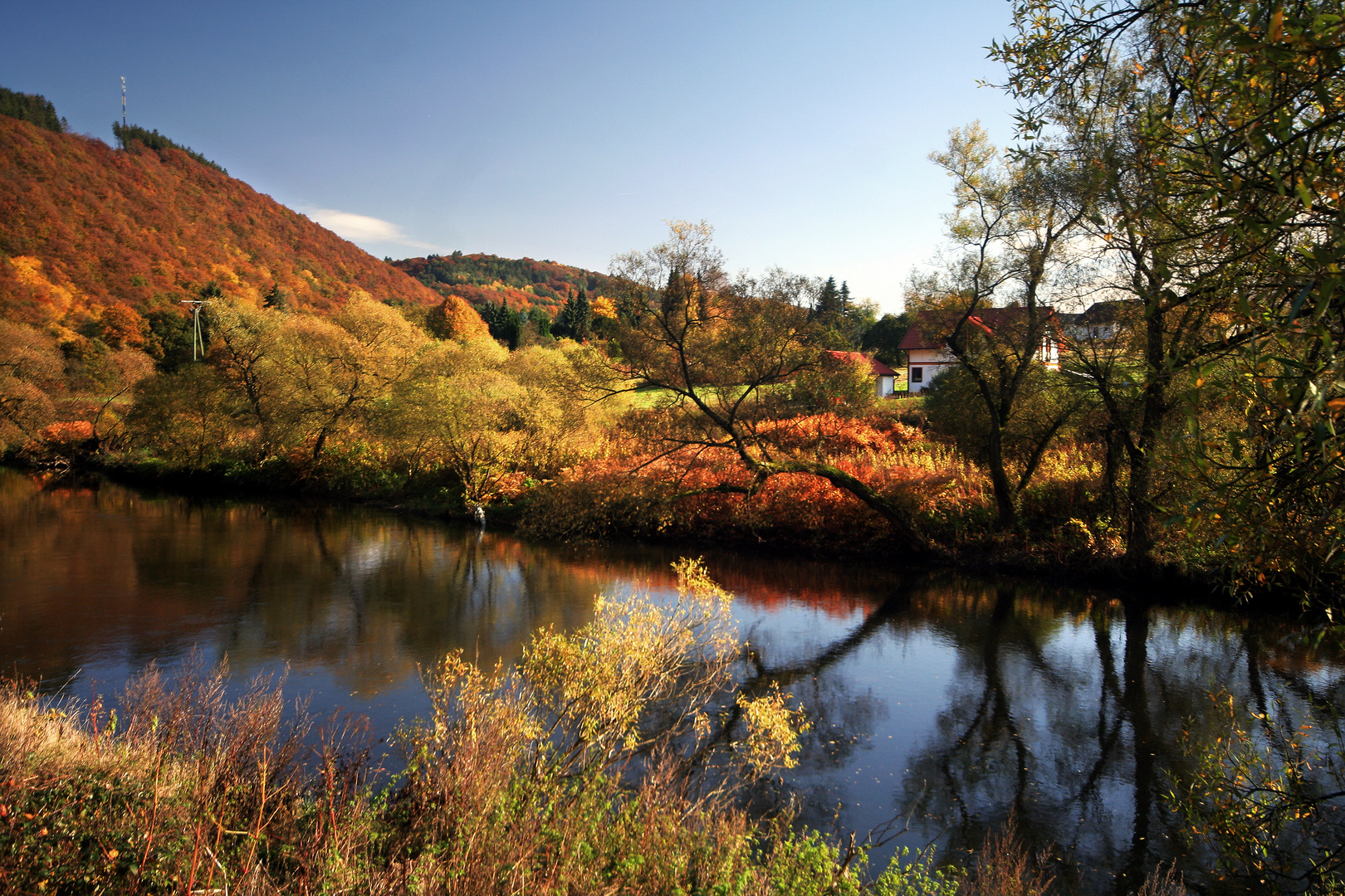 Herbst an der Sieg