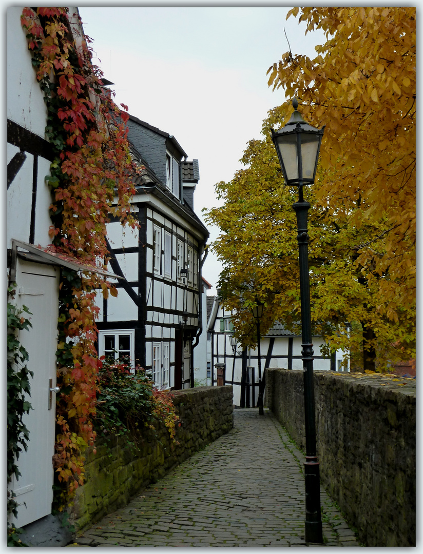 Herbst an der Stadtmauer