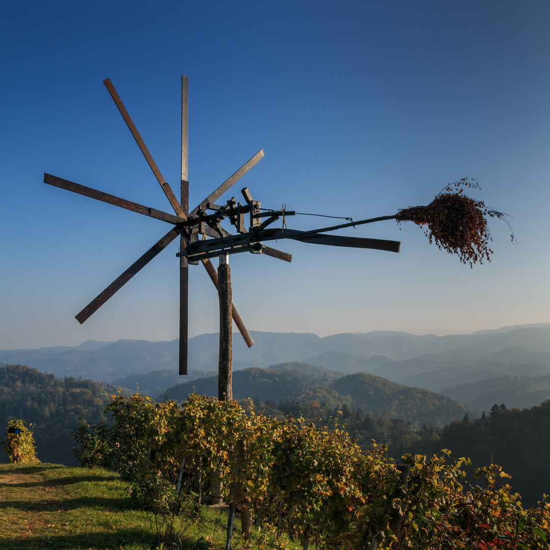 Herbst an der Steirisch-Slowenischen Grenze