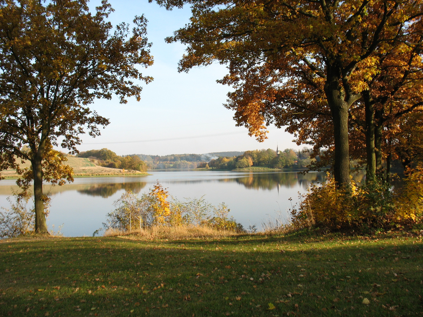 Herbst an der Talsperre Pöhl I