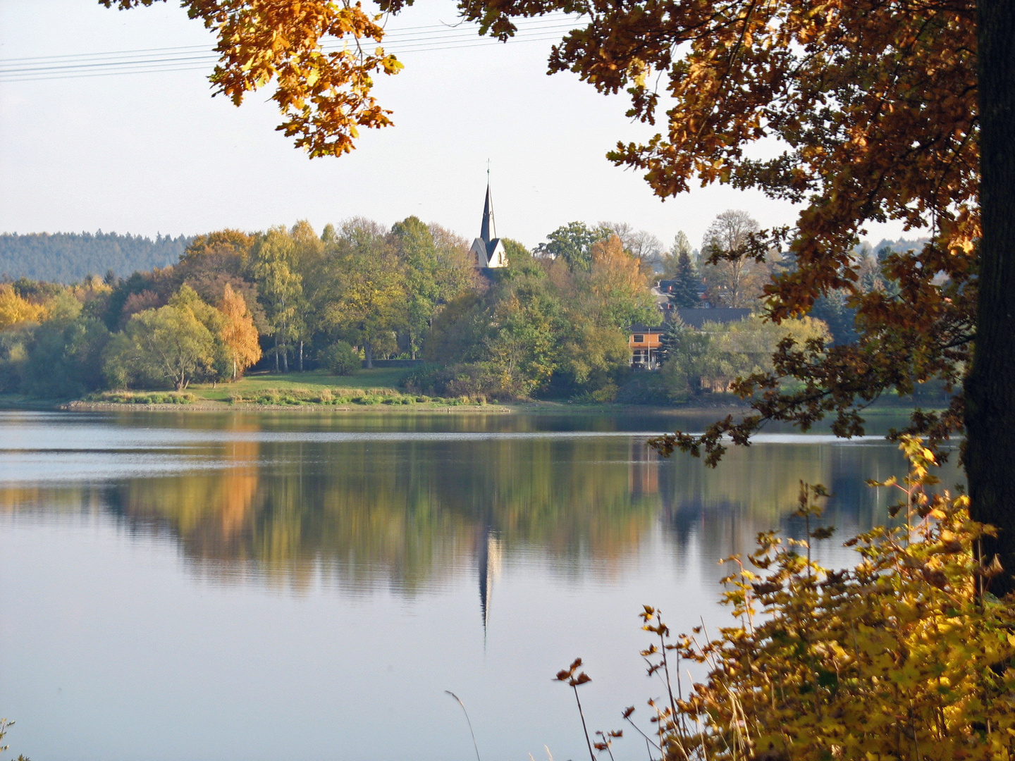 Herbst an der Talsperre Pöhl II